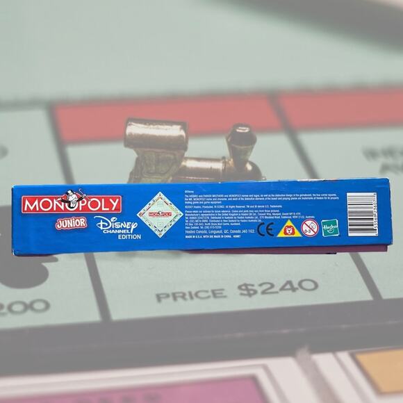 Hasbro Parker Brothers 2007 Y2K Disney Channel Edition Monopoly Junior Complete - Picture 7 of 9